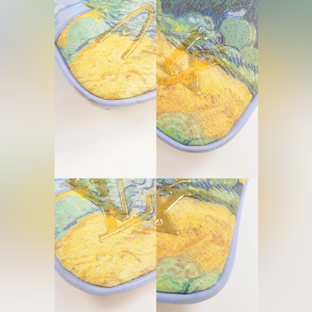 Louis Vuitton Jeff Koons Pochette Van Gogh Chain Pouch Masters Collection M64620 - Picture 10 of 16